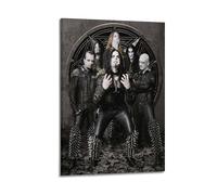 OKMNJU Magic Castle in Fog City Rock Band Poster Poster Decorative Painting Canvas Wall Posters And Art Picture Print Modern Family Bedroom Decor Posters 16x24inch(40x60cm)