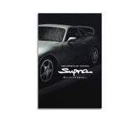 OKNGB 90s Sports Car Poster Supra A80 MK4 Racing Poster Decorative Painting Canvas Wall Posters And Art Picture Print Modern Family Bedroom Decor Posters 24x36inch(60x90cm)