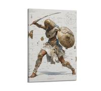 OKNGB Ancient Egyptian Pharaoh Warrior Armour Poster Poster Decorative Painting Canvas Wall Posters And Art Picture Print Modern Family Bedroom Decor Posters 24x36inch(60x90cm)