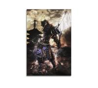 OKNGB Anime Game Poster Fantasy Japanese Samurai With Sword Poster Decorative Painting Canvas Wall Posters And Art Picture Print Modern Family Bedroom Decor Posters 24x36inch(60x90cm)