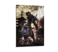 OKNGB Anime Game Poster Fantasy Japanese Samurai With Sword Poster Decorative Painting Canvas Wall Posters And Art Picture Print Modern Family Bedroom Decor Posters 16x24inch(40x60cm)