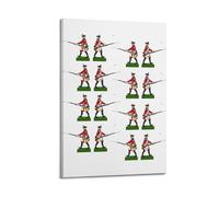 OKNGB British Redcoat Soldier Regiment Uniform Poster Poster Decorative Painting Canvas Wall Posters And Art Picture Print Modern Family Bedroom Decor Posters 20x30inch(50x75cm)