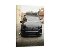 OKNGB Camping Adventure Car Poster VW Transporter Poster Decorative Painting Canvas Wall Posters And Art Picture Print Modern Family Bedroom Decor Posters 20x30inch(50x75cm)