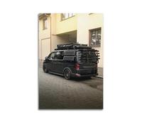 OKNGB Camping Adventure Car Poster VW Transporter Poster Decorative Painting Canvas Wall Posters And Art Picture Print Modern Family Bedroom Decor Posters 24x36inch(60x90cm)