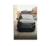 OKNGB Camping Adventure Car Poster VW Transporter Poster Decorative Painting Canvas Wall Posters And Art Picture Print Modern Family Bedroom Decor Posters 24x36inch(60x90cm)