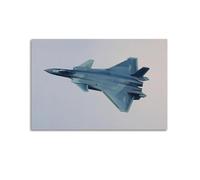 OKNGB China 5th-Gen Stealth Fighter Chengdu J-20 Poster Poster Decorative Painting Canvas Wall Posters And Art Picture Print Modern Family Bedroom Decor Posters 20x30inch(50x75cm)