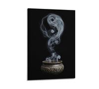 OKNGB Chinese Taoist Zen Tai Chi Poster Form & Emptiness Modern Decorative Canvas Prints - Ideal Wall Art for Family, Game Room, Kids, Boys & Girls Bedroom 24x36inch(60x90cm)