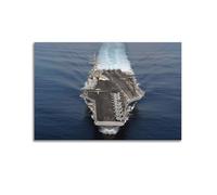 OKNGB CVN-76 Nimitz-class Nuclear Aircraft Carriers Poster Poster Decorative Painting Canvas Wall Posters And Art Picture Print Modern Family Bedroom Decor Posters 16x24inch(40x60cm)