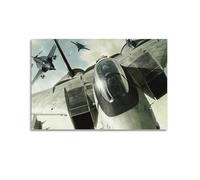 OKNGB F-14 Tomcat Fighter Aircraft Combat Art Poster Poster Decorative Painting Canvas Wall Posters And Art Picture Print Modern Family Bedroom Decor Posters 20x30inch(50x75cm)