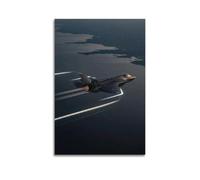 OKNGB Fighter Aircraft Art Poster F-35B Lightning II Poster Decorative Painting Canvas Wall Posters And Art Picture Print Modern Family Bedroom Decor Posters 20x30inch(50x75cm)