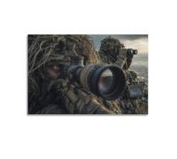 OKNGB Modern Special Forces Tactical Soldier Poster Modern Decorative Canvas Prints - Ideal Wall Art for Family, Game Room, Kids, Boys & Girls Bedroom 24x36inch(60x90cm)