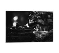 OKNGB Modern Special Forces Tactical Soldier Poster Modern Decorative Canvas Prints - Ideal Wall Art for Family, Game Room, Kids, Boys & Girls Bedroom 24x36inch(60x90cm)