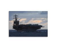 OKNGB Nimitz-class Nuclear Aircraft Carriers Poster Poster Decorative Painting Canvas Wall Posters And Art Picture Print Modern Family Bedroom Decor Posters 24x36inch(60x90cm)