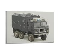 OKNGB Off-Road Adventure Caravan Poster C303 Pickup Poster Decorative Painting Canvas Wall Posters And Art Picture Print Modern Family Bedroom Decor Posters 12x18inch(30x45cm)