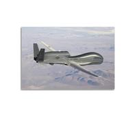 OKNGB Reconnaissance Aircraft Poster Rq-4 Global Hawk Poster Decorative Painting Canvas Wall Posters And Art Picture Print Modern Family Bedroom Decor Posters 24x36inch(60x90cm)