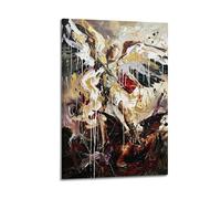 OKNGB Religious Guardian Angel Poster Saint Michael Vs Satan Modern Decorative Canvas Prints - Ideal Wall Art for Family, Game Room, Kids, Boys & Girls Bedroom 20x30inch(50x75cm)