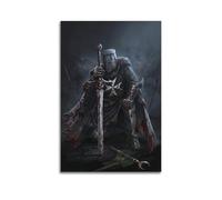 OKNGB Retro Black White Crusades Knights Hospitaller War Poster Modern Decorative Canvas Prints - Ideal Wall Art for Family, Game Room, Kids, Boys & Girls Bedroom 24x36inch(60x90cm)