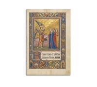 OKNGB Retro Christ Bible Easter Poster He Is Risen Modern Decorative Canvas Prints - Ideal Wall Art for Family, Game Room, Kids, Boys & Girls Bedroom 24x36inch(60x90cm)