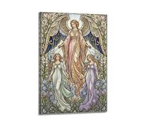 OKNGB Retro Christ Bible Easter Poster He Is Risen Modern Decorative Canvas Prints - Ideal Wall Art for Family, Game Room, Kids, Boys & Girls Bedroom 24x36inch(60x90cm)
