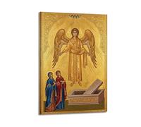 OKNGB Retro Christ Bible Easter Poster He Is Risen Modern Decorative Canvas Prints - Ideal Wall Art for Family, Game Room, Kids, Boys & Girls Bedroom 16x24inch(40x60cm)