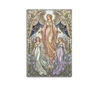 OKNGB Retro Christ Bible Easter Poster He Is Risen Modern Decorative Canvas Prints - Ideal Wall Art for Family, Game Room, Kids, Boys & Girls Bedroom 16x24inch(40x60cm)