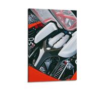 OKNGB Supercar Carrera GT 980 Racing Engine Poster Poster Decorative Painting Canvas Wall Posters And Art Picture Print Modern Family Bedroom Decor Posters 20x30inch(50x75cm)