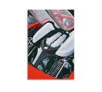 OKNGB Supercar Carrera GT 980 Racing Engine Poster Poster Decorative Painting Canvas Wall Posters And Art Picture Print Modern Family Bedroom Decor Posters 16x24inch(40x60cm)