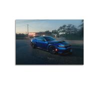 OKNGB Track Edition Supercar Poster Mustang GTD Poster Decorative Painting Canvas Wall Posters And Art Picture Print Modern Family Bedroom Decor Posters 24x36inch(60x90cm)