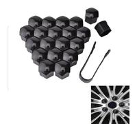 OKNGHPLIU 20Pcs Car Wheel Nut Covers Caps for Mercedes A-class B-class C-class GLC ML-Class GLE-Class CLA AMG GT, Universal Automotive Wheel Bolt Nut Cap Anti Theft Dust Rust Accessories