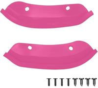 OKNGHPLIU Car Front Spoiler for Dodge Challenger HellCat Widebody 2015-2021, Front Bumper Lip Spoiler Chin Diffuser Body Kit Sport Series Replacement Styling Splitter,A/Pink