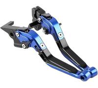 OKNGHPLIU Motorcycle Brake Clutch Lever for NMAX 125 155 2015-2021, Cylinder Reservoir Levers Motorbike Handle Assembly Motorcycle Brakes Master,A/Blue Black Blue