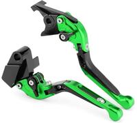 OKNGHPLIU Motorcycle Brake Clutch Lever for ZX ZRX ZZR ZG Concours GPZ GTR ZXR, Cylinder Reservoir Levers Motorbike Handle Assembly Motorcycle Brakes Master,A/Green B