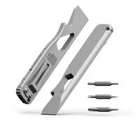 OKNIFE Opry Multitool EDC Ti Pry Bar Set, Bottle Opener, Nail Puller with Hex Wrench, Screw and Pocket Clip