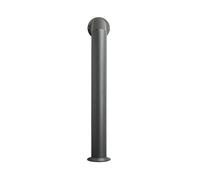 OKO Bio Ethanol Fires OKO Extra Tall Angled Decorative Metal Stove Pipe in Charcoal Grey in Dark Grey OKO Bio Ethanol Fires Dark Grey