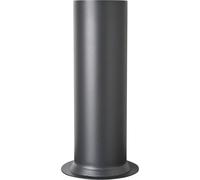 OKO Bio Ethanol Fires OKO Straight Decorative Metal Stove Pipe in Charcoal Grey OKO Bio Ethanol Fires Grey