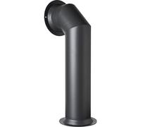 OKO Bio Ethanol Fires OKO Tall Angled Decorative Metal Stove Pipe in Charcoal Grey OKO Bio Ethanol Fires Grey