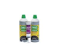 OKO OFF ROAD TYRE SEALANT STOP PUNCTURES 1250 ML BOTTLE X2 WITH 150 ML INJECTOR