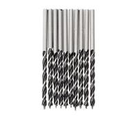 OKODOKO 10Pcs 3mm Brad Point Auger Wood Drill Bits Set Woodworking Lip & Spur Bits