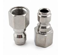 OKODOKO 2 Pack Pressure Washer Adapter 1/4 Inch Female Npt Fitting Quick Connect Plug