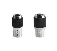 OKODOKO 2Pcs Heavy Duty Tap Socket Set, 3/8" Drive Tap Extractor Tools With Adjustable Jaws, Fits No. 6 To 1/2" 3-12mm Taps Tap Wrench