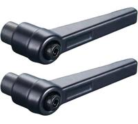 OKODOKO 2Pcs Set Of M8 Thread Machinery Adjustable Clamping Knob Lever Locking Handle