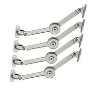 OKODOKO 4 Pack Door Lift Up Strut Lid Flap Stay Support Hinge Cupboard Cabinet Safety