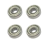 OKODOKO 4 Pack Of 605Zz Deep Groove Ball Bearings Double Shielded 5mm X 14mm X 5mm 80015