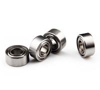 OKODOKO 4 Pack Of 694Z Deep Groove Steel Shielded Ball Bearings 4mm X 11mm X 4mm