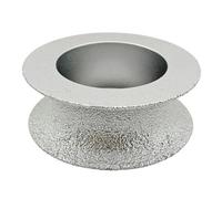 OKODOKO Concave Abrasive Bullnose Angle Grinder Grinding Wheel (25mm Grinding Edge) Tool Brazed For Stone, Marble & Granite