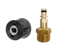 OKODOKO Quick Release Hose Connector Adapter Set For Karcher K2 K3 K4 K5 K6 K7 Pressure Washers, M22 14mm Coupler Kit
