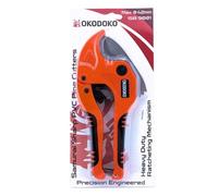 OKODOKO Ratcheting Pipe Cutter 42mm Max Diameter For Pvc, Pex & Ppr Plastic Pipe/hoses