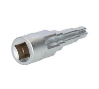 OKODOKO Universal Radiator Valve Tail Key Spanner for 1/2" Ratchet Drive - Fits Most Radiators (1/2", 3/8", 3/4", 1-1/4") - 5 Stage/Step Wrench Tool Attachment