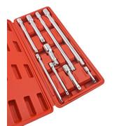 OKODOKO Wobble Extension Bar Set 9Pcs, Wobble Socket Extensions, 1/4 3/8 1/2 Drive Socket Extension