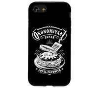 Okonomiyaki Japanese Savory Pancake Osaka Food Fan Souvenir Case for iPhone SE (2020) / 7/8